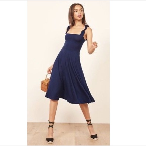 Reformation Dresses & Skirts - Reformation | Eda Ruffle Strap Dress